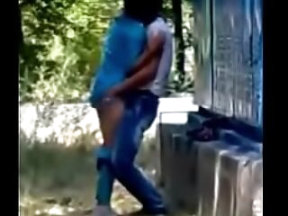 Indian Couple sex in garden mms scandal leaked.MP4